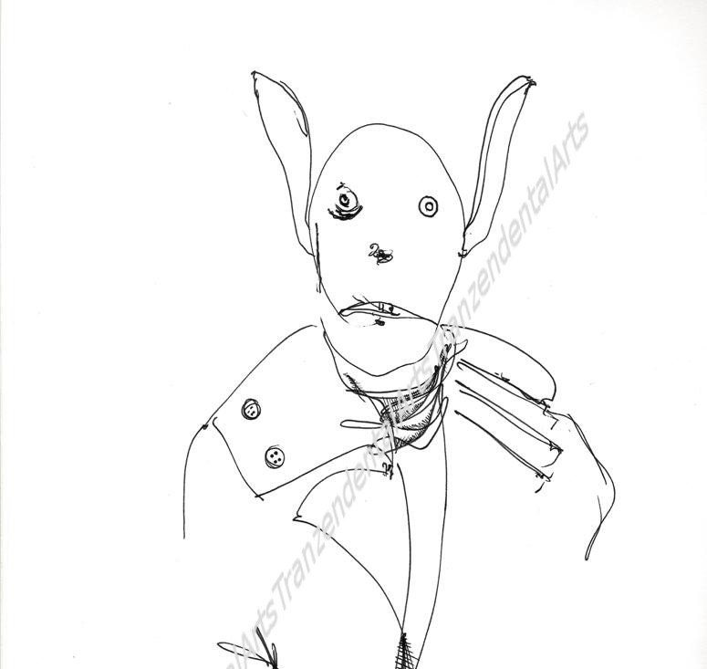 Rat Man - Original artwork 8 x 10 print
