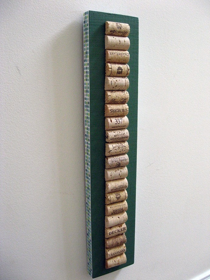 Sage Green Wine Cork Board