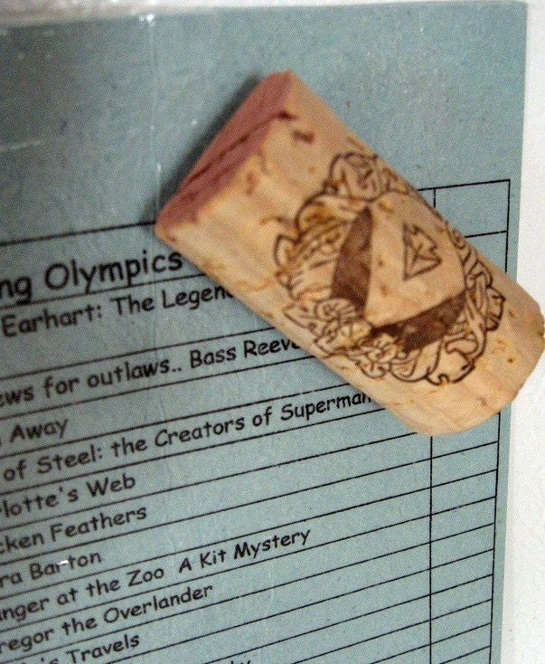 Set of Six Wine Cork Magnets