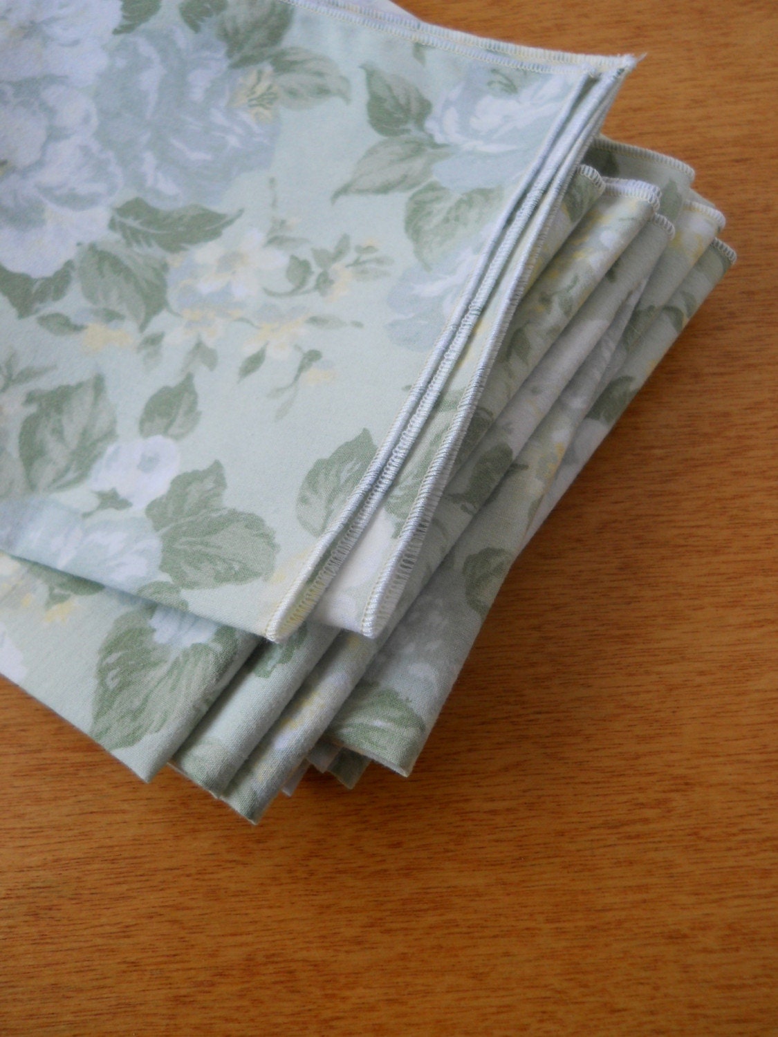 Everyday Cloth Table Napkins in Spring  Colors, set of 12