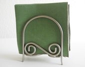 Everyday Cloth Table Napkins in Eco Green, set of 8