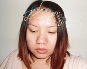 Asymmetrical sea jewel headband