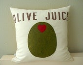 Olive Juice - Pillow Cover