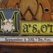 Personalized and Customized Boys Name Sign Birth Announcement Blocks Sign for Boys Nursery and Room Decor