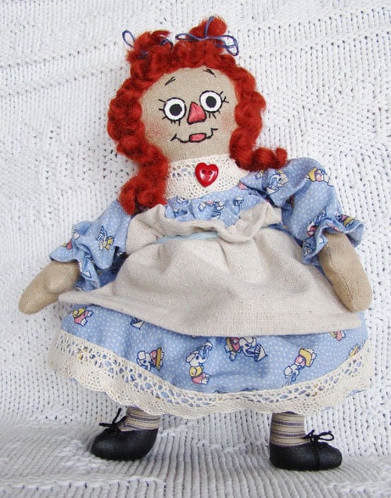 Cloth Doll OOAK Abigail 10 Inch Rag Doll SugarBabee