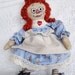 Cloth Doll OOAK Abigail 10 Inch Rag Doll SugarBabee