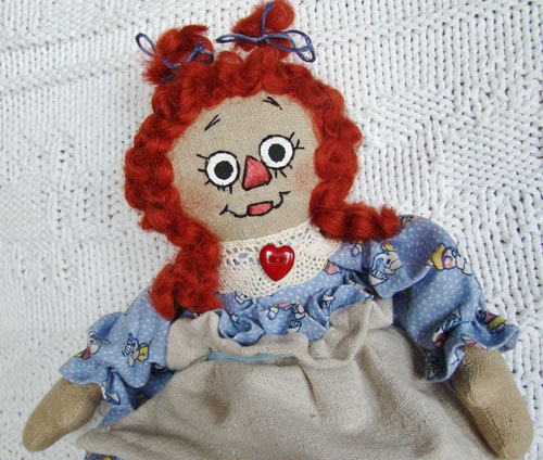 Cloth Doll OOAK Abigail 10 Inch Rag Doll SugarBabee