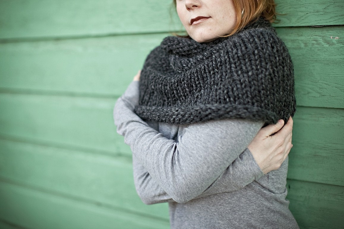 Cozy Cowl in Chartreuse