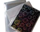 100 Cello Bags 4-3/4x6-1/2- 1.2 mil clear lip and tape - WHOLESALE Craft Supply - Great packaging for Greeting Cards Cards - Soaps - Jewelry