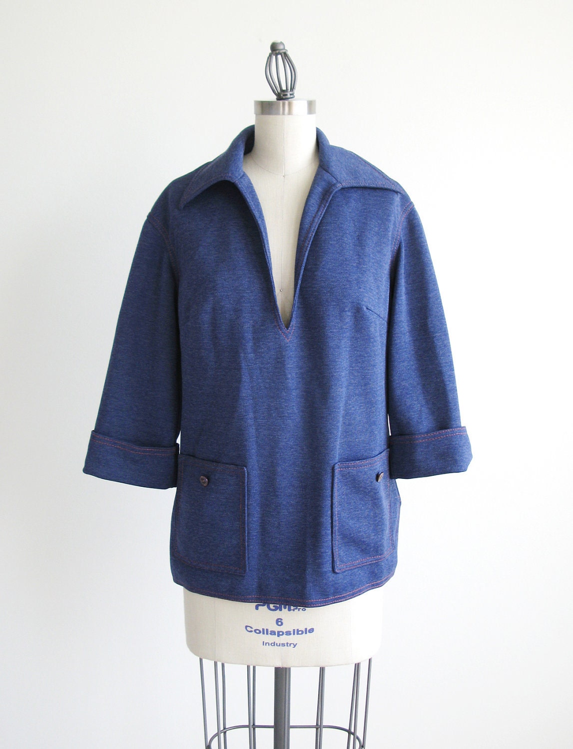 Vintage 1970s BUTTE KNIT top.