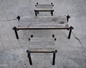 Barnwood Occasional Tables - Barn wood Coffee table and End Tables