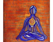 Yoga Art: Home in the Contradiction (8x8 Fine Art Print)