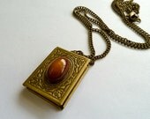 Secret Locket Book Pendant