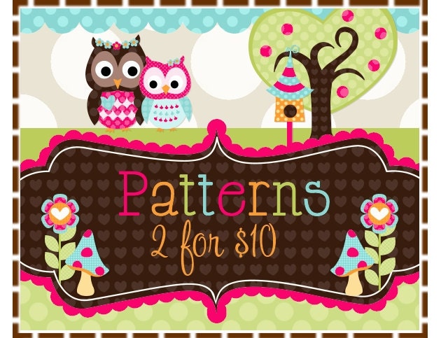 2 Crochet Pattern Savings Pack --- Permission to Sell Finished Items