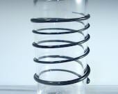Beautiful Hand Made Shot Glasses Glass Pyrex Alcohol toasting lot set of (3)