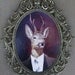 Uncle Buck and Aunt Doe - Framed Fine Art Prints - Ornate Vintage Metal Frames, Domed Glass