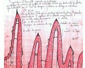 Won't you come on and kill me, poema original ilustrado. Original illustrated poem.