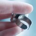 quartz crystal cluster ring