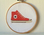 chuck taylor (converse all star) cross stitch kit