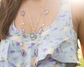 Amethyst Stalactite Necklace