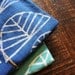 Rustic Flour Sack Towel Indigo Nautical 28 x 29