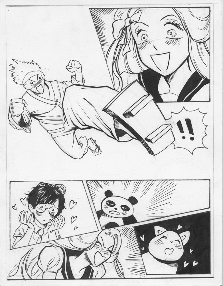 Manga Kick by Ben Dewey