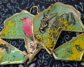 Swarmed Feather Earrings