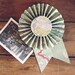 Recycled Map Prize Ribbon
