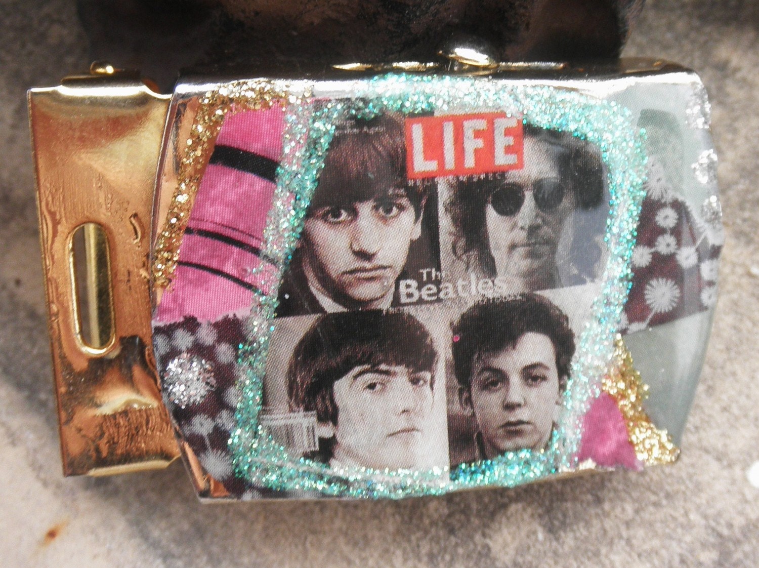 SALE Beatles Belt Buckle