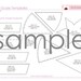 Felt Food Pattern PDF - Yummy Pie Assortment - DIY Felt Play Food