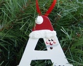 Personalized Santa letter ornaments