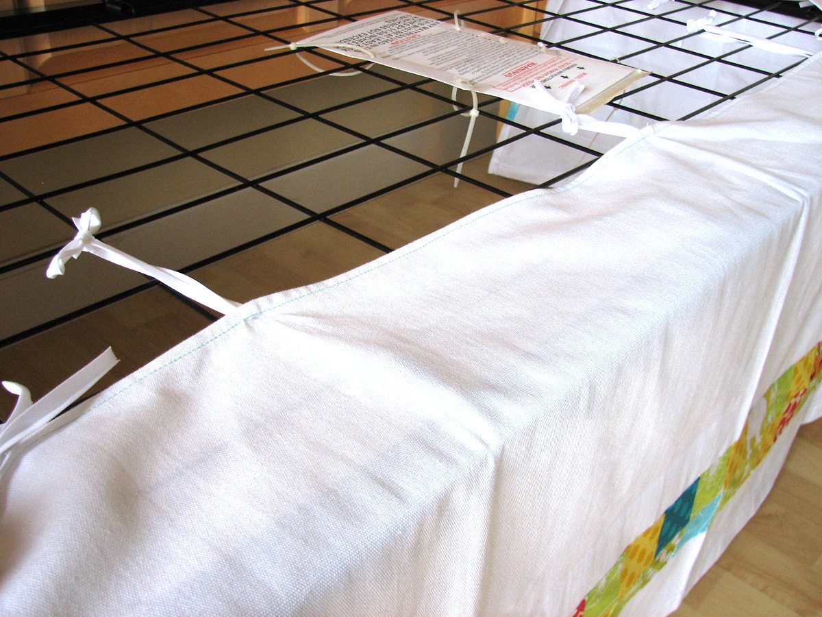 Custom Adjustable Crib Skirt
