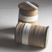Fine Natural Paper Yarn on a Vintage Bobbin
