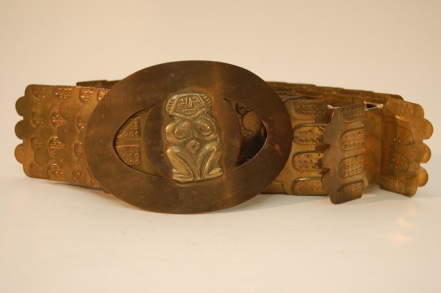 Vintage Mother Earth Scale Belt