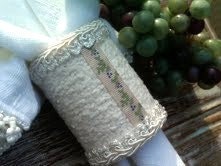 Wine Country Grapevine Napkin Rings Hand Crafted Set of 2