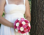 Large Bridal Bouquet - Build Your Own Bridal Bouquet - Handmade Paper Flower Bridal Bouquet