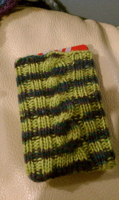 Custom Hand Knit Card Holder