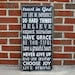 Motivational Rules  - Heavily Distressed Vintage Style Typography Word Art Sign in Black