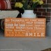 NEW Family Rules Sign - Be Thankful - Typography Word Art in Landscape