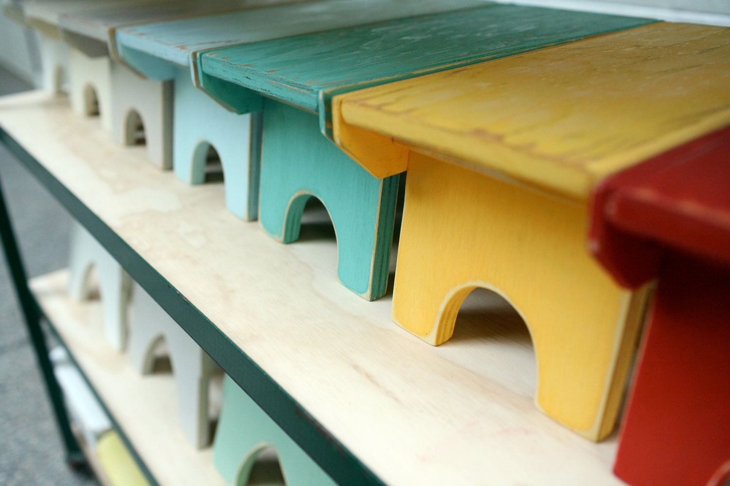 Vintage Style Step Stool No. 1, No. 2 or No. 3 Handmade by Circle Creek Home
