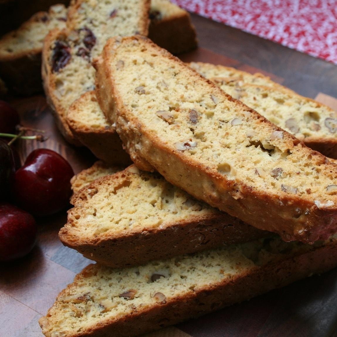 Cherry Pecan Biscotti