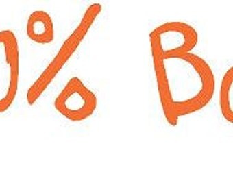 100% Boy 20x8 Vinyl Wall Decal Home Decor Playroom Boy Bedroom