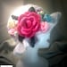 Custom White and Floral Crochet Easter Hat PATTERN