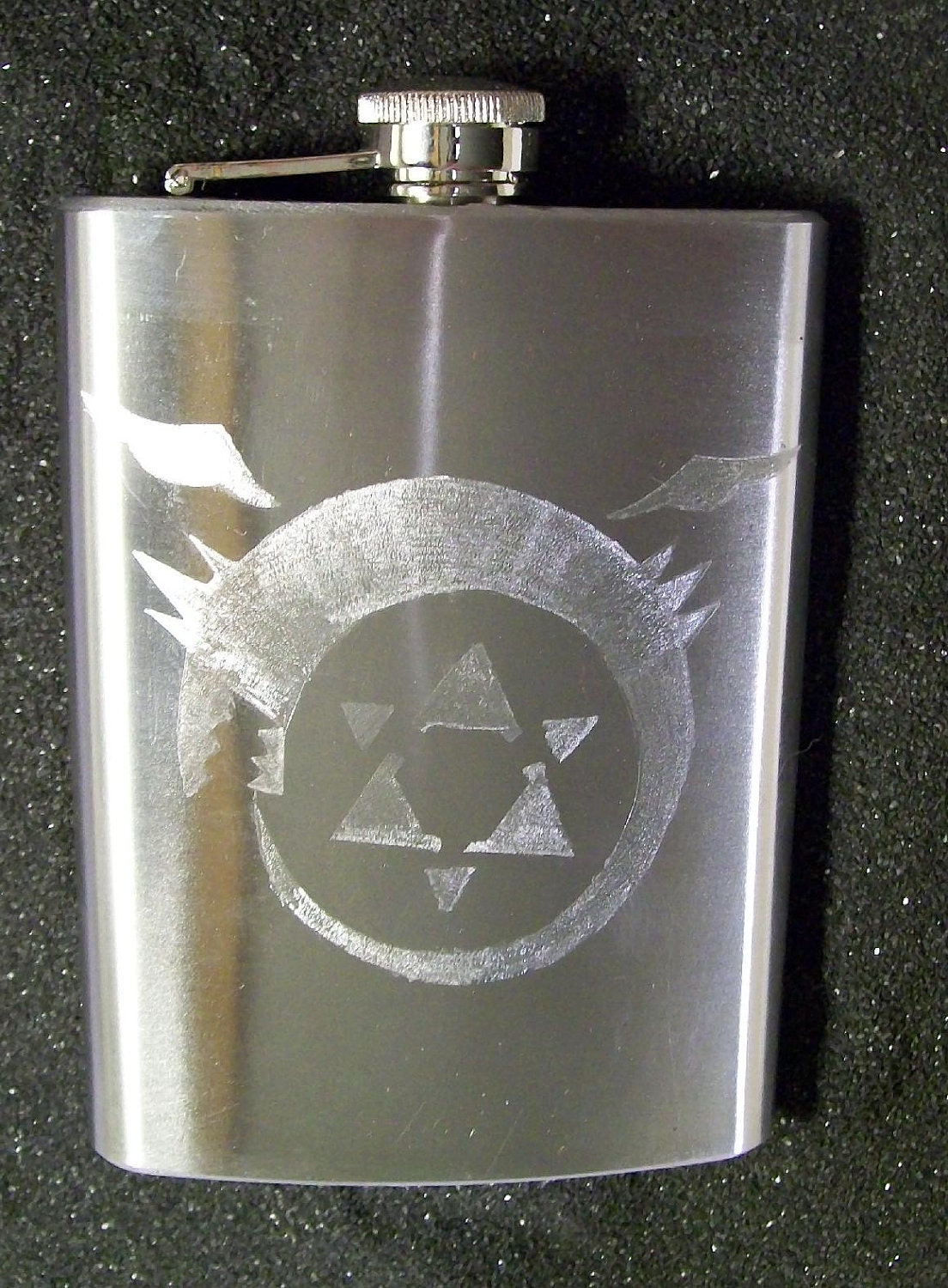 Full Metal Alchemist Homunculi stainless steel 8oz flask