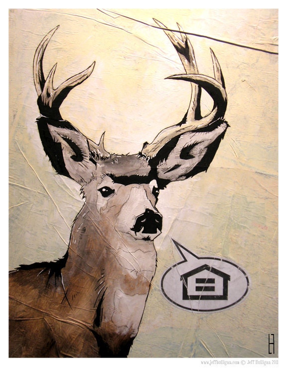 Equal Housing - Whitetail Deer