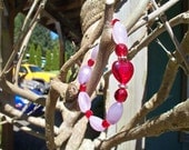 Unique Red Heart Bracelet