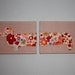 Dachshund wall hanging - Two 8x10 panels