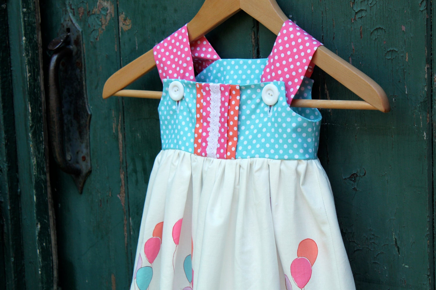 Girls Children On Parade Dress, Size 2/3 by The Cottage Mama