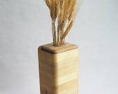 Medium Brick Vase in Maple - bdjcraftworks