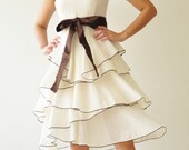 Waft  ...  White Cocktail Dress 2 Sizes Available